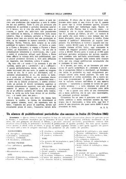 Giornale della libreria organo ufficiale della Associazione italiana editori