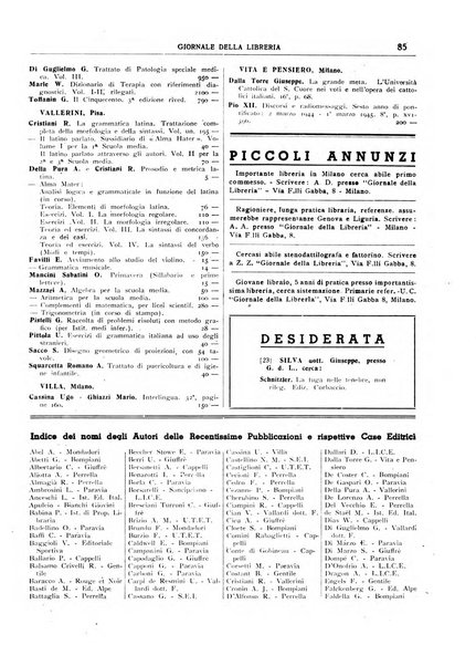 Giornale della libreria organo ufficiale della Associazione italiana editori