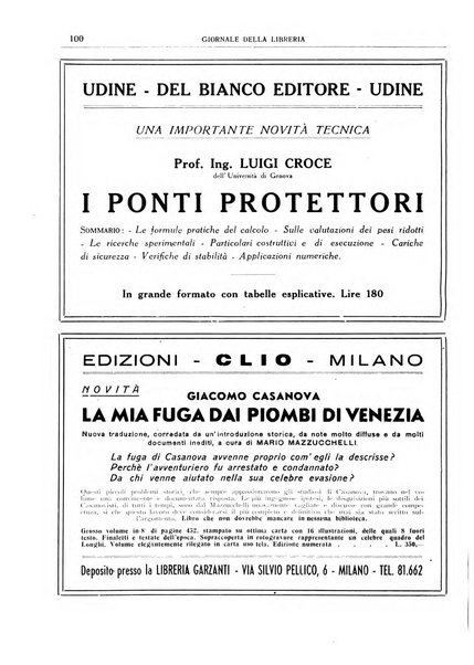 Giornale della libreria organo ufficiale della Associazione italiana editori