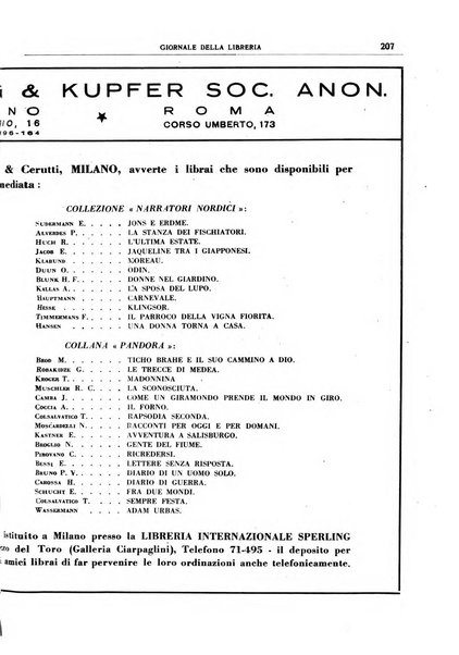 Giornale della libreria organo ufficiale della Associazione italiana editori