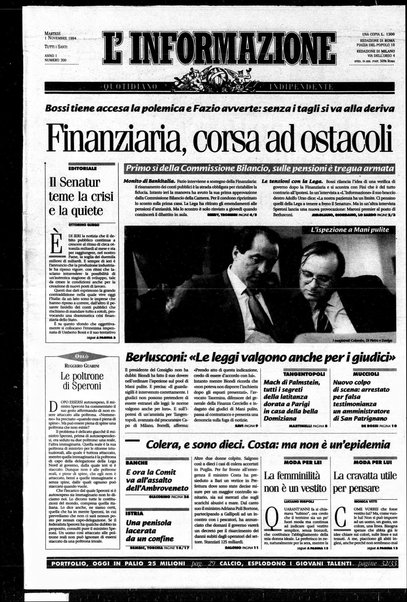 L'informazione : quotidiano indipendente