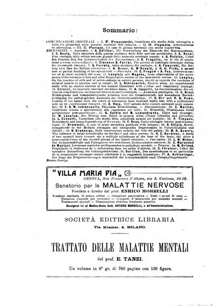 Rivista di patologia nervosa e mentale