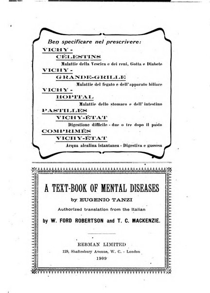 Rivista di patologia nervosa e mentale