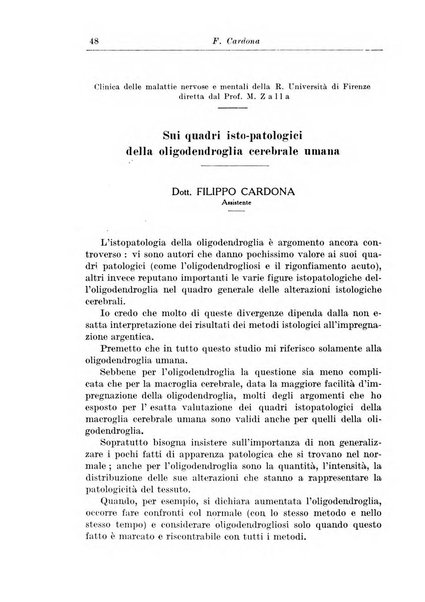 Rivista di patologia nervosa e mentale