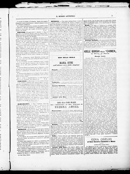 Il mondo artistico : giornale di musica dei teatri e delle belle arti