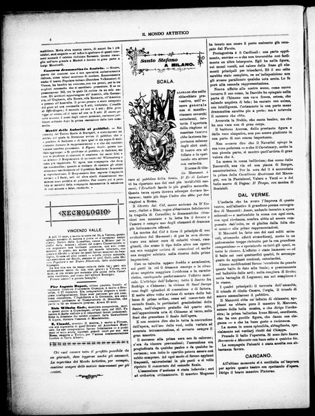 Il mondo artistico : giornale di musica dei teatri e delle belle arti