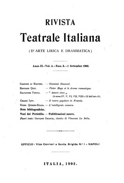 Rivista teatrale italiana