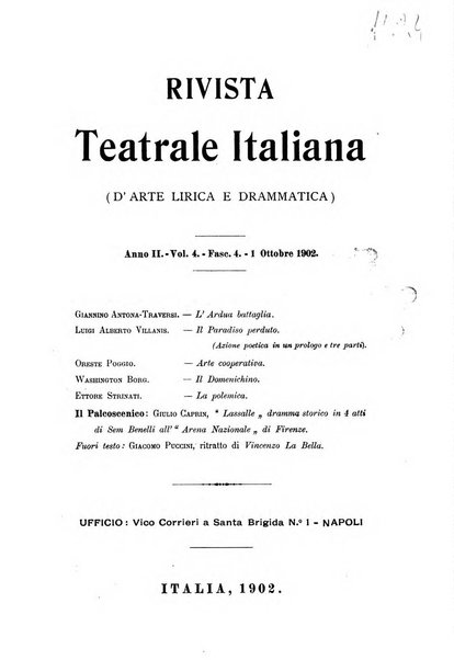 Rivista teatrale italiana