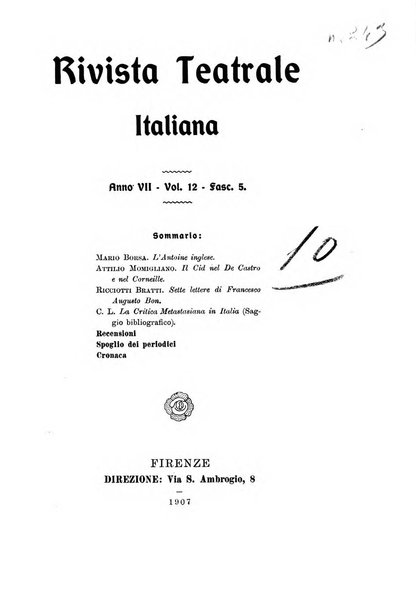 Rivista teatrale italiana