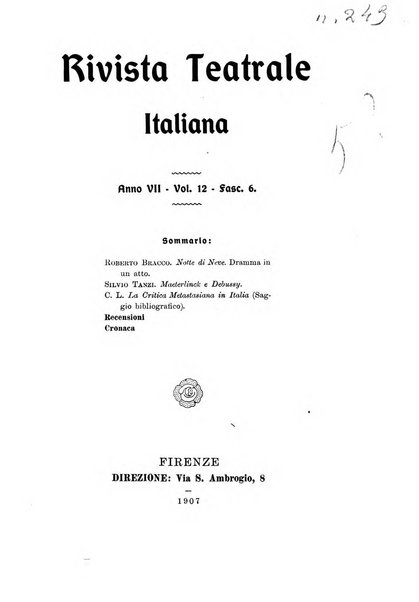 Rivista teatrale italiana