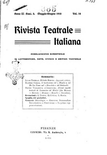 Rivista teatrale italiana