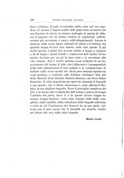 Rivista teatrale italiana