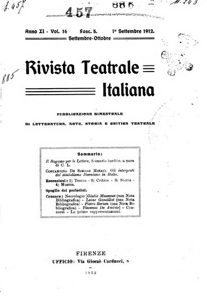 Rivista teatrale italiana