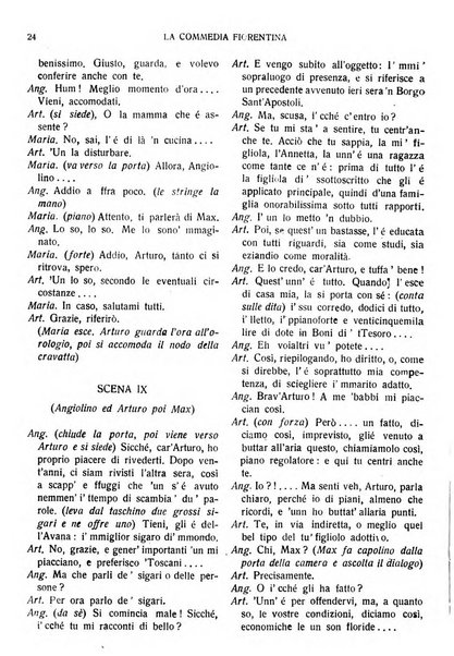 La commedia fiorentina raccolta mensile di commedie in vernacolo fiorentino