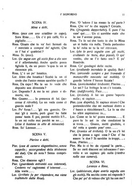 La commedia fiorentina raccolta mensile di commedie in vernacolo fiorentino