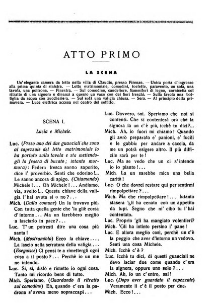 La commedia fiorentina raccolta mensile di commedie in vernacolo fiorentino