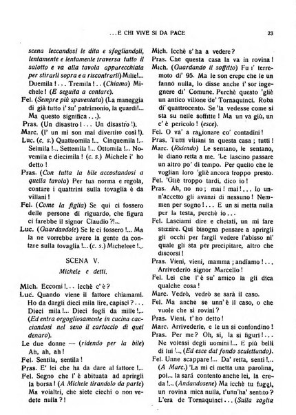 La commedia fiorentina raccolta mensile di commedie in vernacolo fiorentino