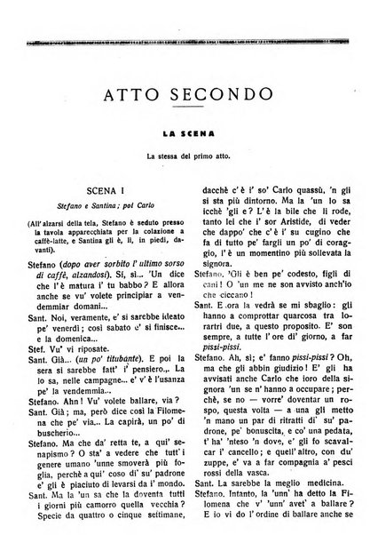 La commedia fiorentina raccolta mensile di commedie in vernacolo fiorentino