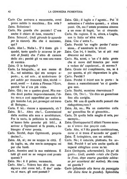 La commedia fiorentina raccolta mensile di commedie in vernacolo fiorentino
