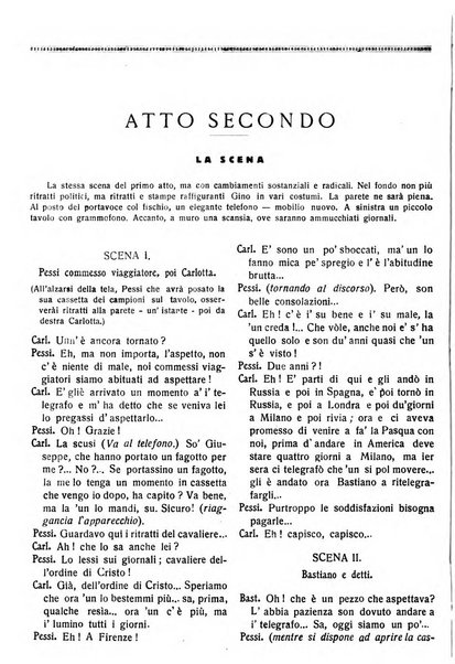 La commedia fiorentina raccolta mensile di commedie in vernacolo fiorentino