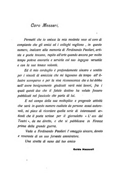 La commedia fiorentina raccolta mensile di commedie in vernacolo fiorentino