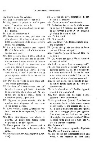 La commedia fiorentina raccolta mensile di commedie in vernacolo fiorentino