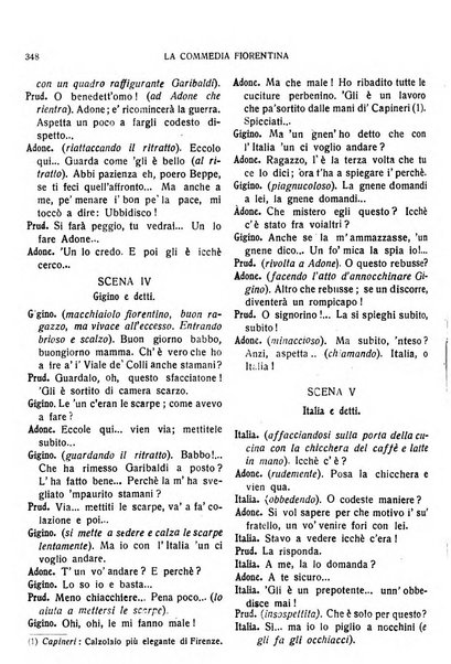 La commedia fiorentina raccolta mensile di commedie in vernacolo fiorentino