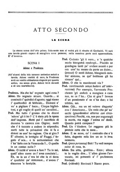 La commedia fiorentina raccolta mensile di commedie in vernacolo fiorentino