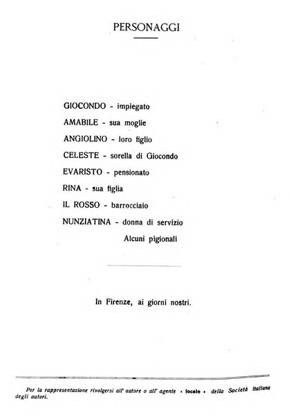 La commedia fiorentina raccolta mensile di commedie in vernacolo fiorentino