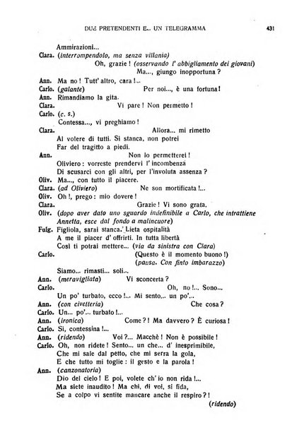 La commedia fiorentina raccolta mensile di commedie in vernacolo fiorentino