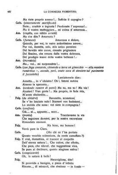 La commedia fiorentina raccolta mensile di commedie in vernacolo fiorentino