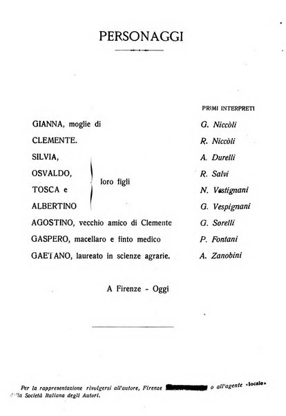 La commedia fiorentina raccolta mensile di commedie in vernacolo fiorentino