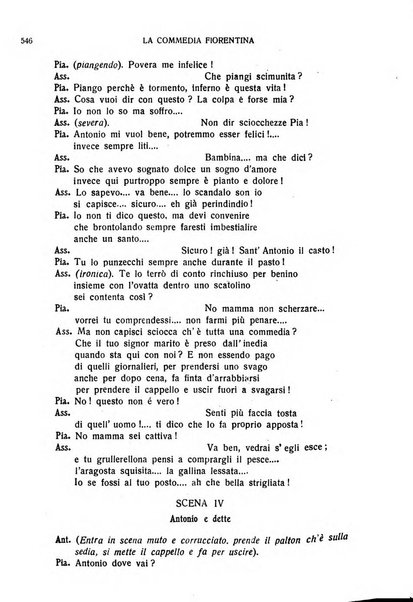 La commedia fiorentina raccolta mensile di commedie in vernacolo fiorentino