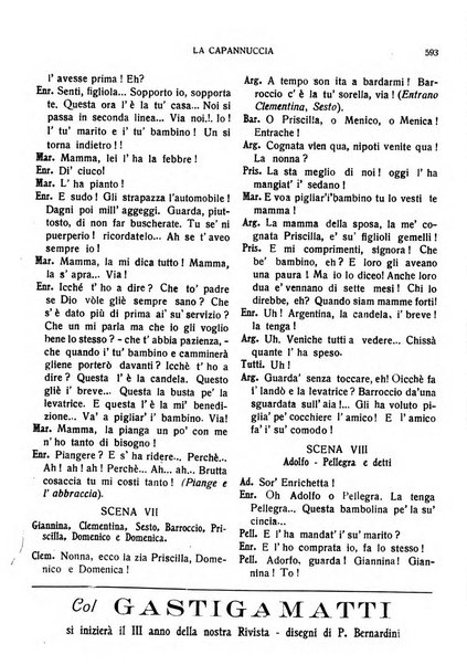 La commedia fiorentina raccolta mensile di commedie in vernacolo fiorentino