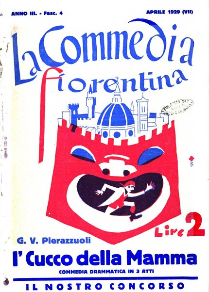 La commedia fiorentina raccolta mensile di commedie in vernacolo fiorentino