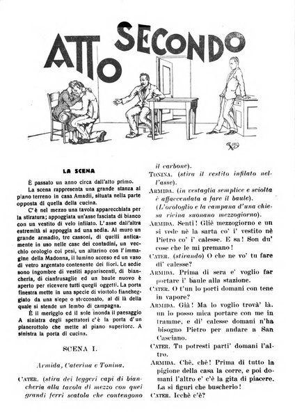 La commedia fiorentina raccolta mensile di commedie in vernacolo fiorentino