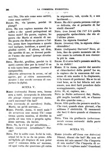 La commedia fiorentina raccolta mensile di commedie in vernacolo fiorentino