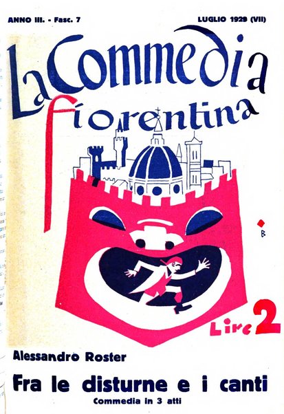 La commedia fiorentina raccolta mensile di commedie in vernacolo fiorentino