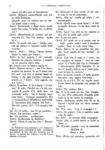 La commedia fiorentina raccolta mensile di commedie in vernacolo fiorentino