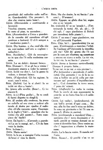 La commedia fiorentina raccolta mensile di commedie in vernacolo fiorentino