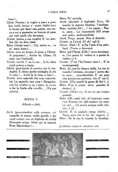 La commedia fiorentina raccolta mensile di commedie in vernacolo fiorentino