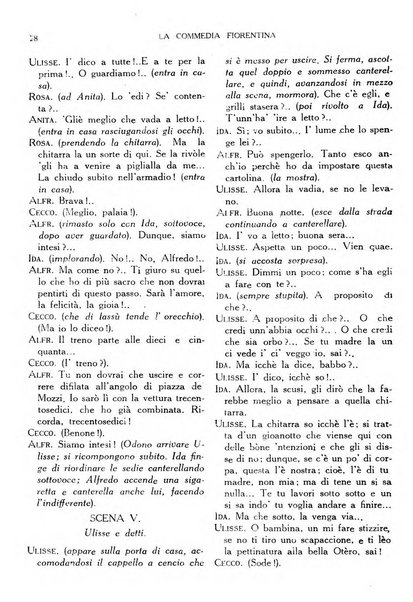 La commedia fiorentina raccolta mensile di commedie in vernacolo fiorentino