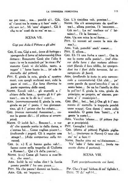 La commedia fiorentina raccolta mensile di commedie in vernacolo fiorentino