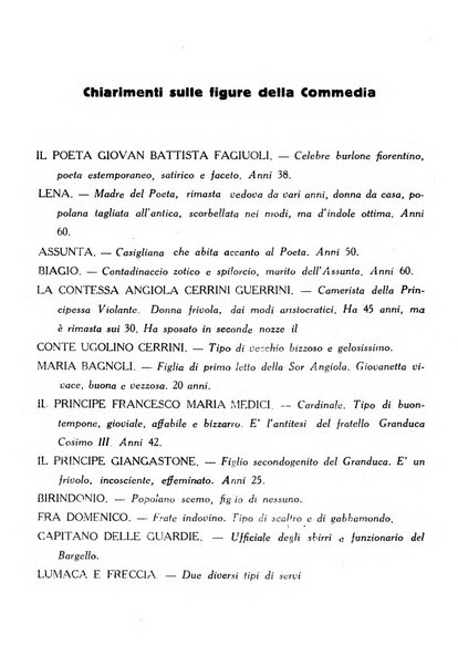 La commedia fiorentina raccolta mensile di commedie in vernacolo fiorentino