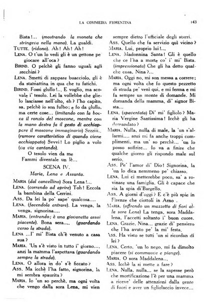 La commedia fiorentina raccolta mensile di commedie in vernacolo fiorentino