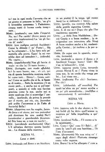 La commedia fiorentina raccolta mensile di commedie in vernacolo fiorentino