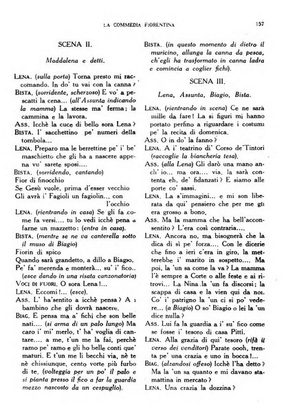 La commedia fiorentina raccolta mensile di commedie in vernacolo fiorentino