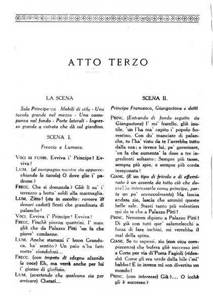 La commedia fiorentina raccolta mensile di commedie in vernacolo fiorentino