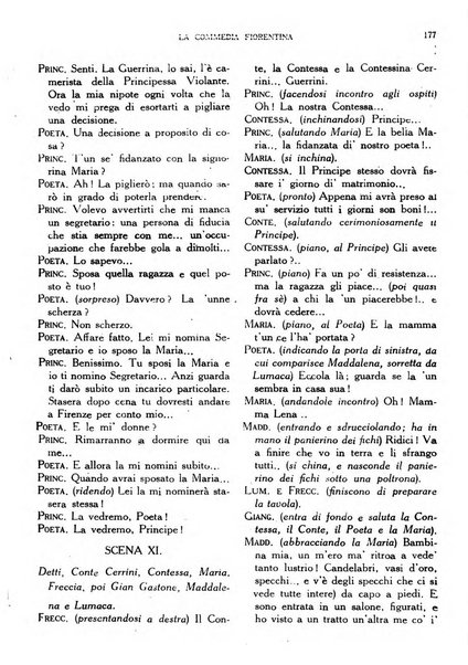 La commedia fiorentina raccolta mensile di commedie in vernacolo fiorentino