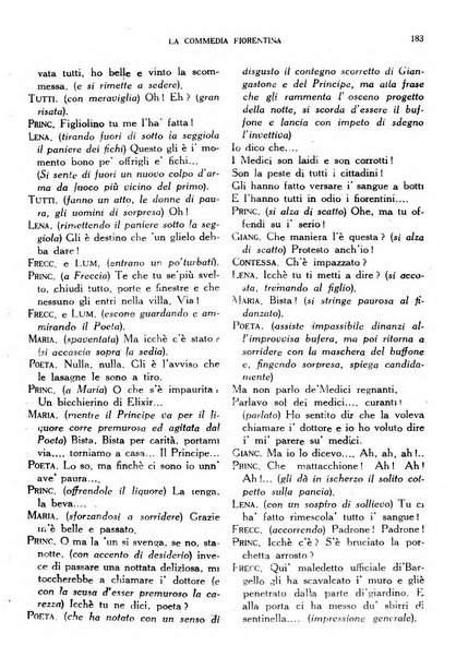 La commedia fiorentina raccolta mensile di commedie in vernacolo fiorentino